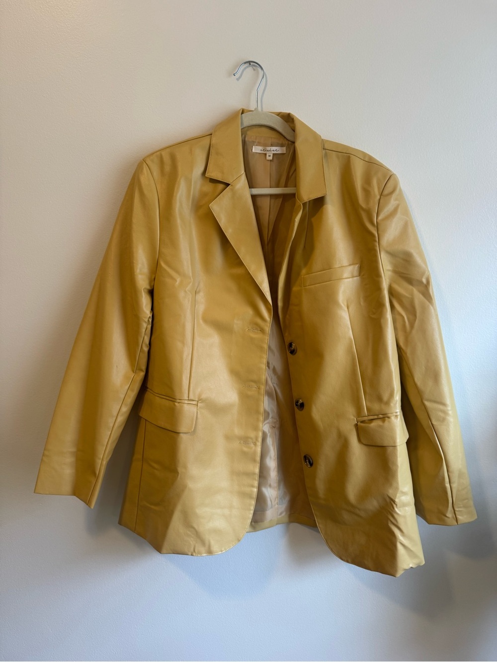 Women’s Mustard Yellow Blazer Jacket